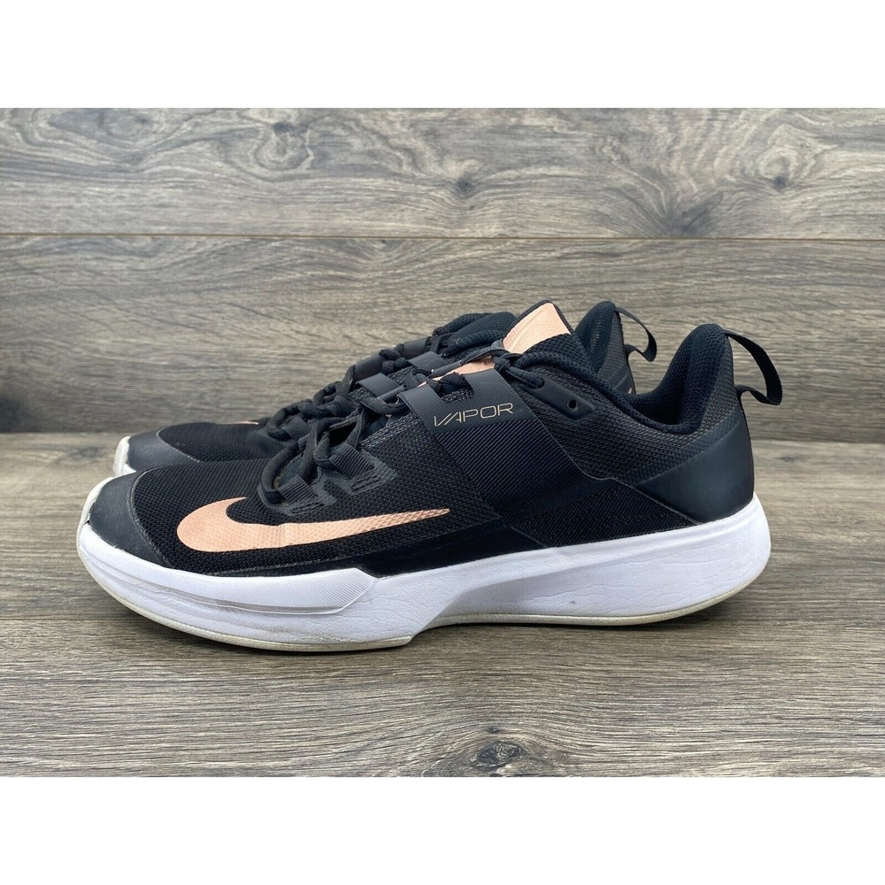 Nike Court Vapor Lite Women's Tennis Sneakers Shoes Size 9.5 Black DC3431-033‎